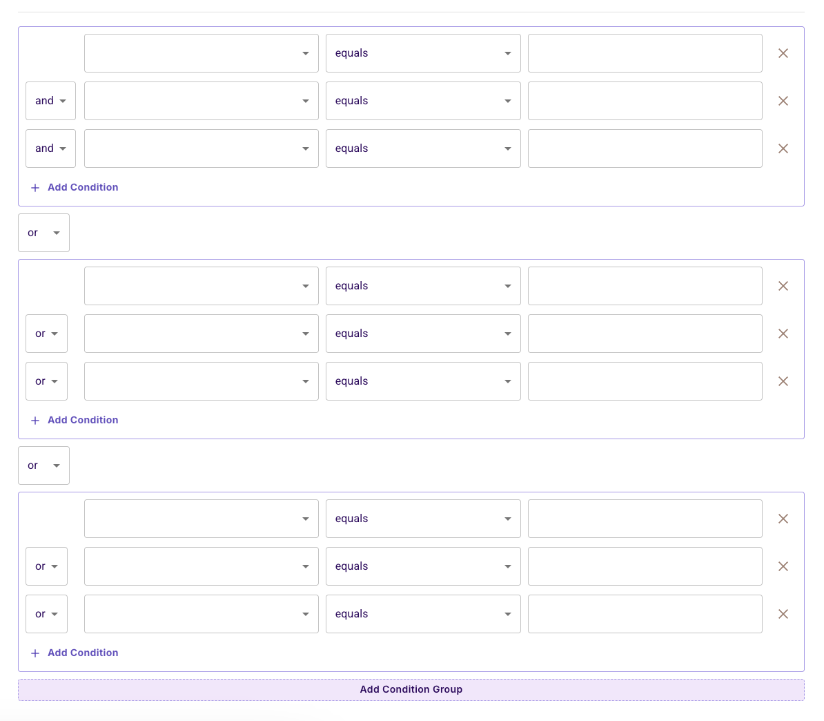 Many Group Example